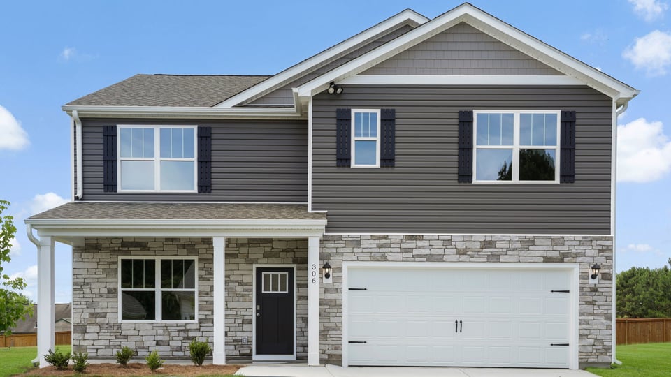 Front exterior of home.
