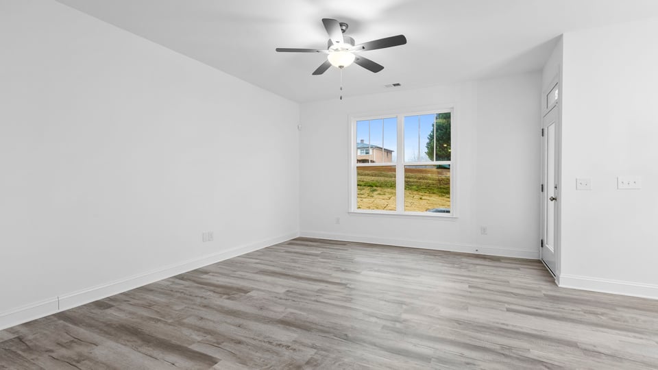 Living area with window.