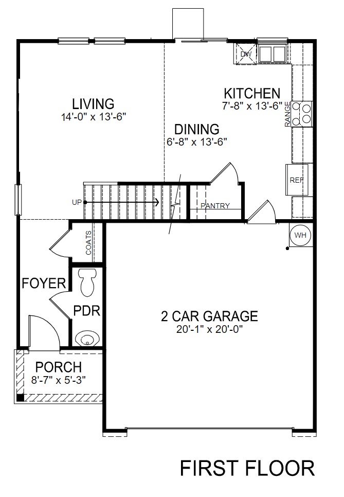 Floorplan of the Taylor.