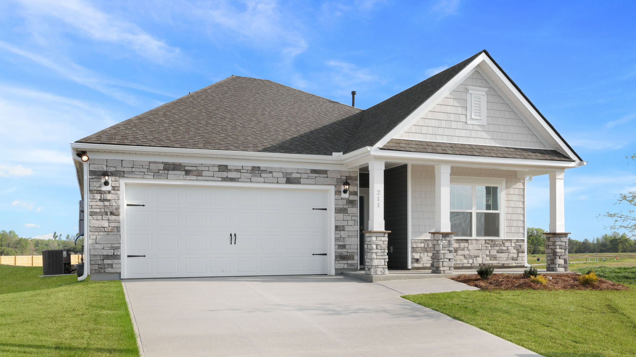 Front exterior of Aria.