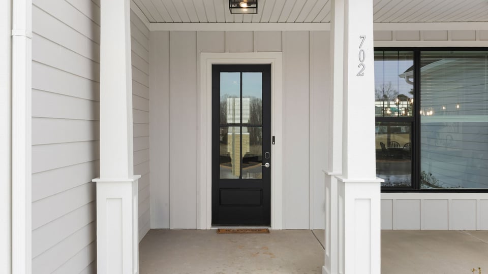 Exterior of Berley home.