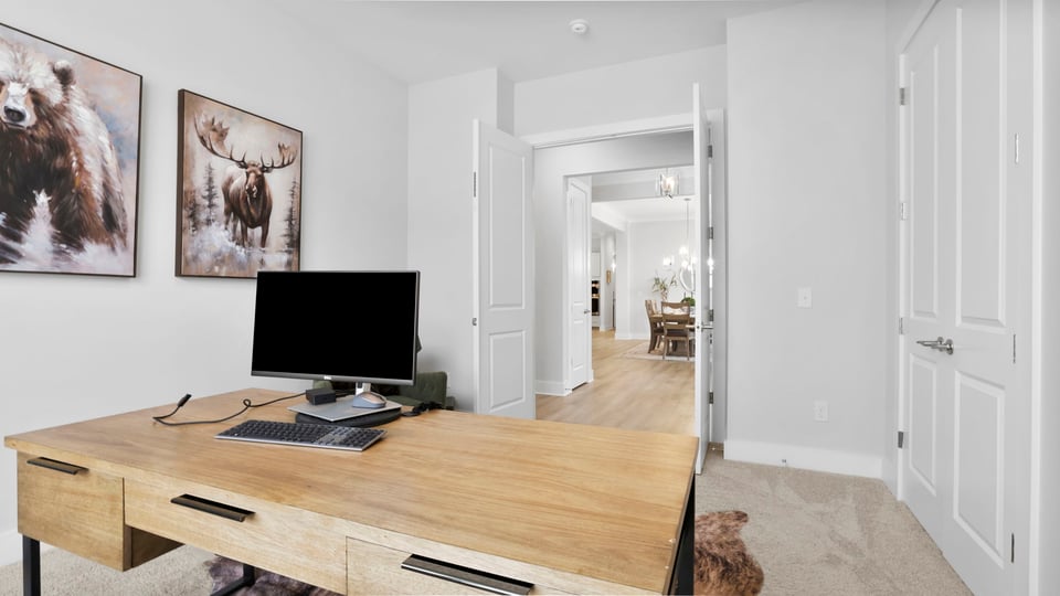 Office room of home.