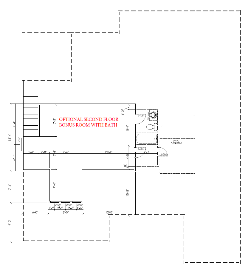 Floorplan of the Oakland.
