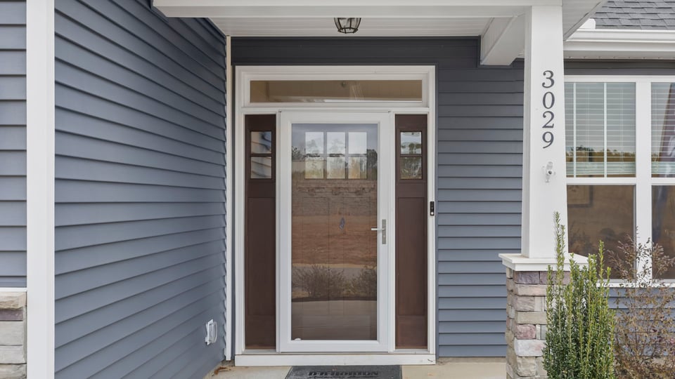 Front entrance of home.