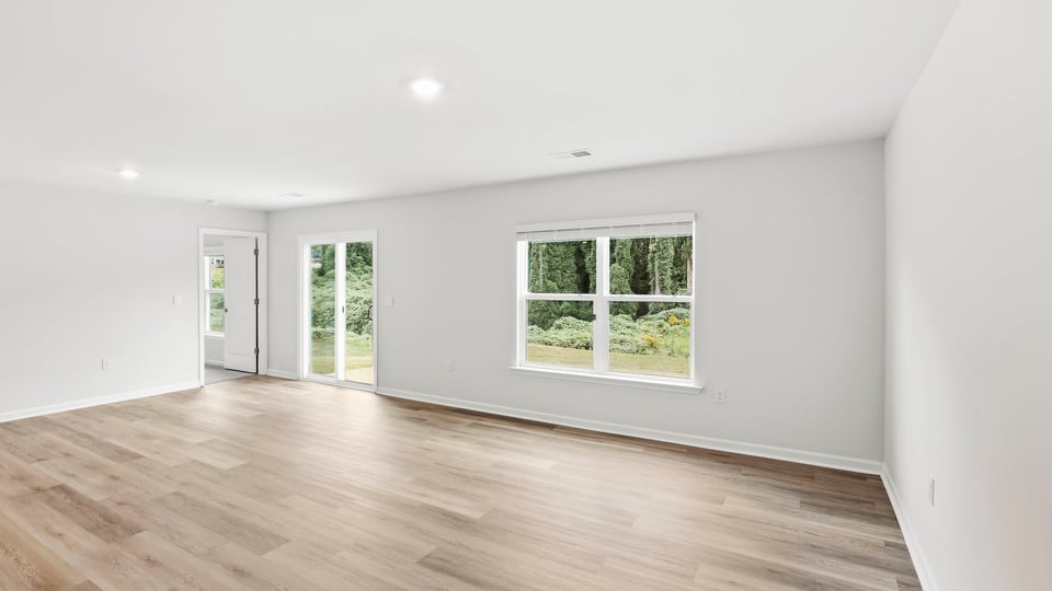 Living room with windows.