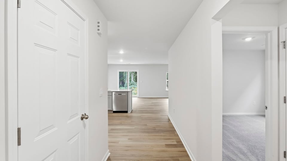 Foyer to kitchen.