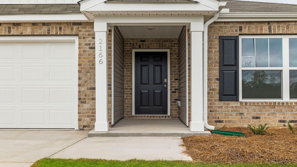 Front entrance of home.