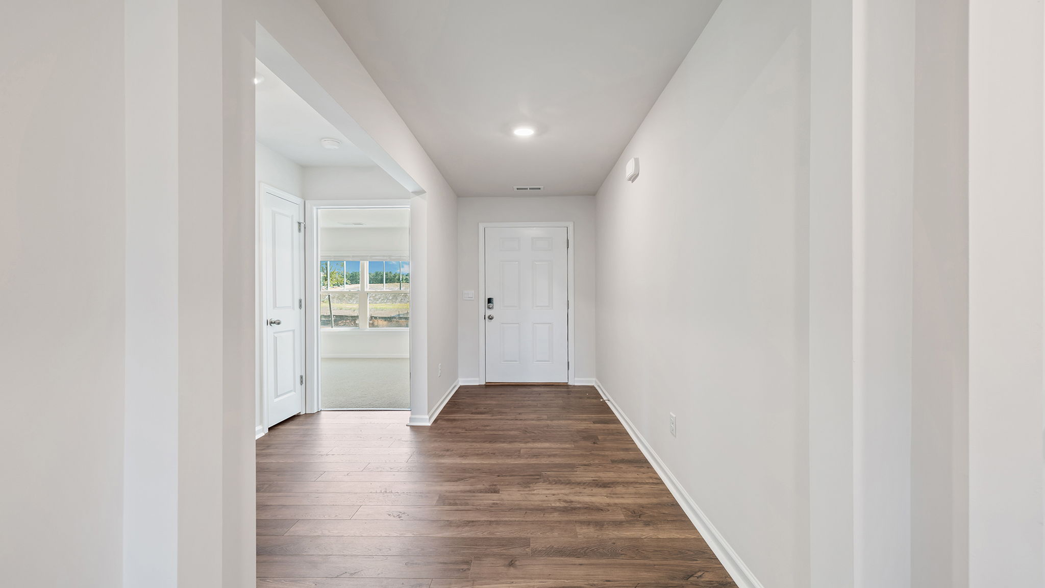 Hallway to kitchen.