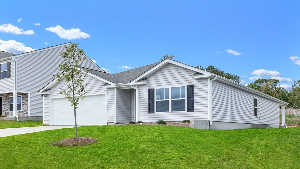 Exterior of Cali home.