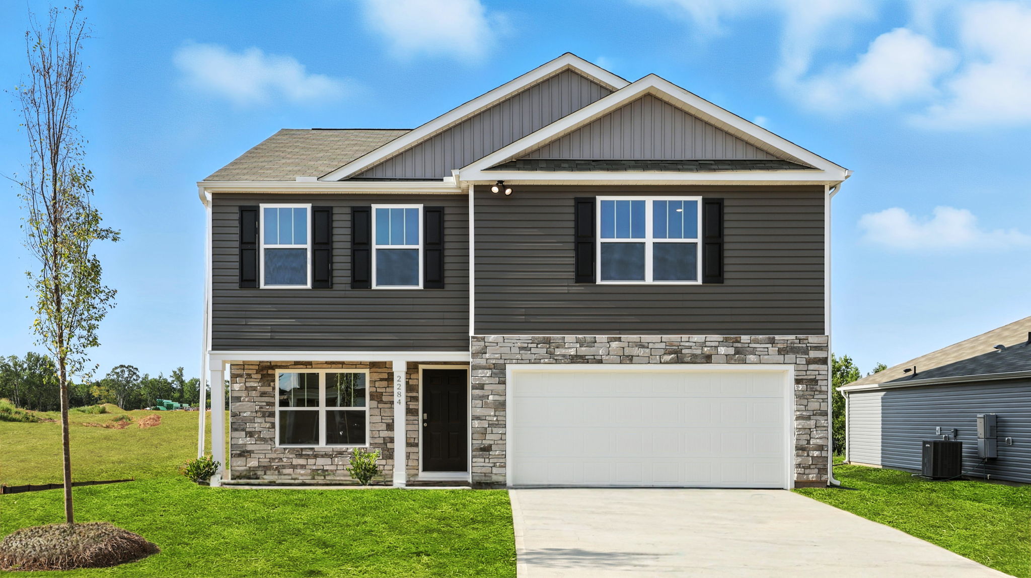 Front entrance of home.