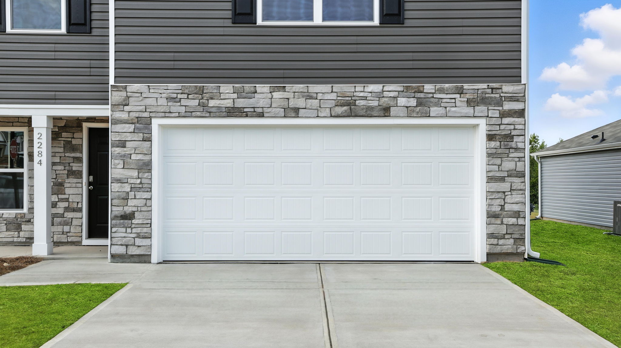 Front entrance of home.