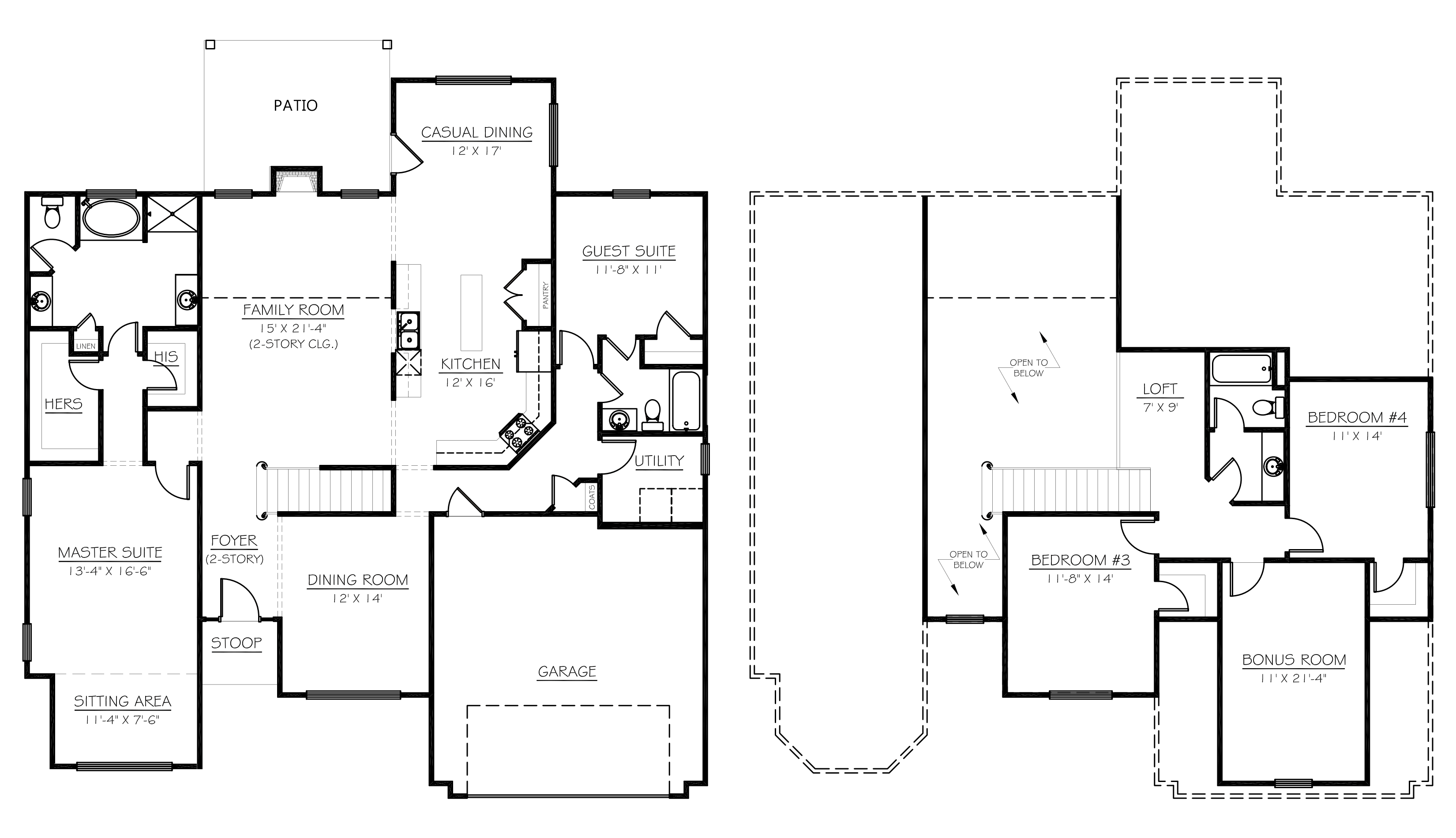 Floorplan of the Southport.