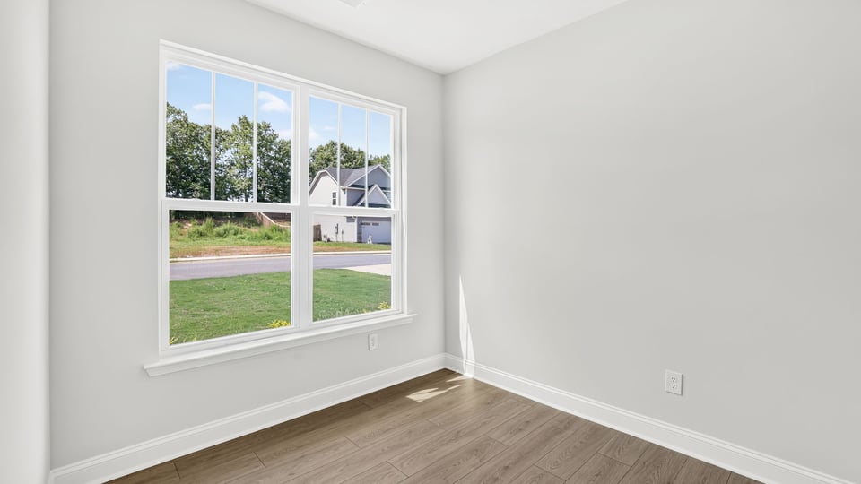 Office space with window.