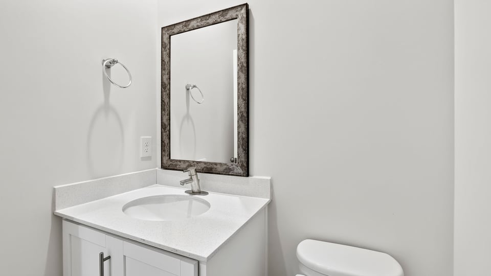 Half bathroom.
