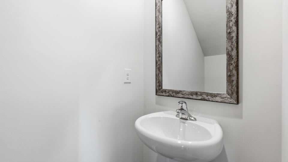 Half bathroom.