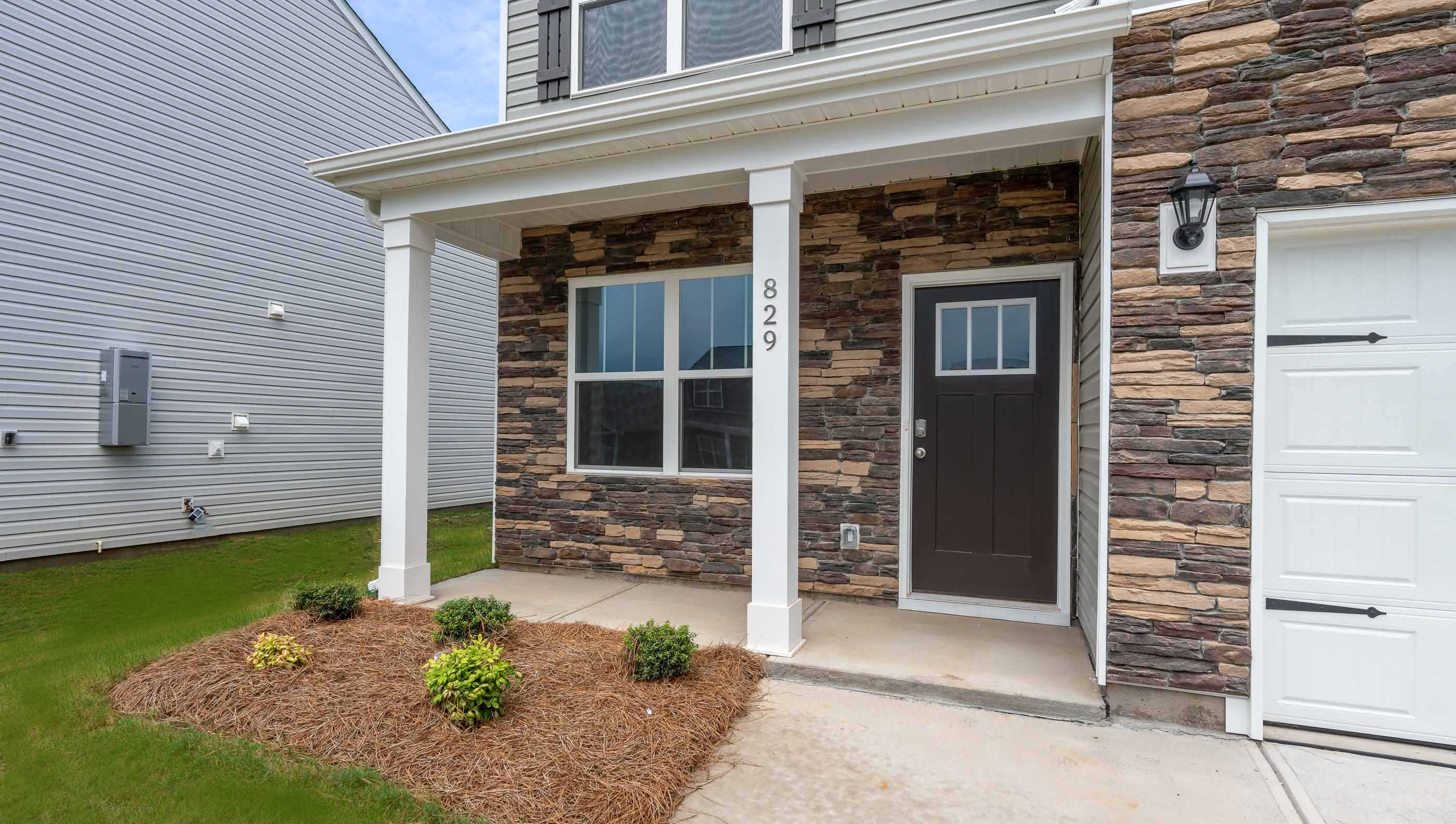`Front entrance of home.