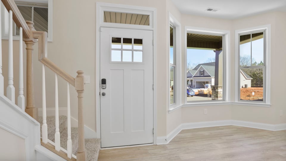 Entry way into home.