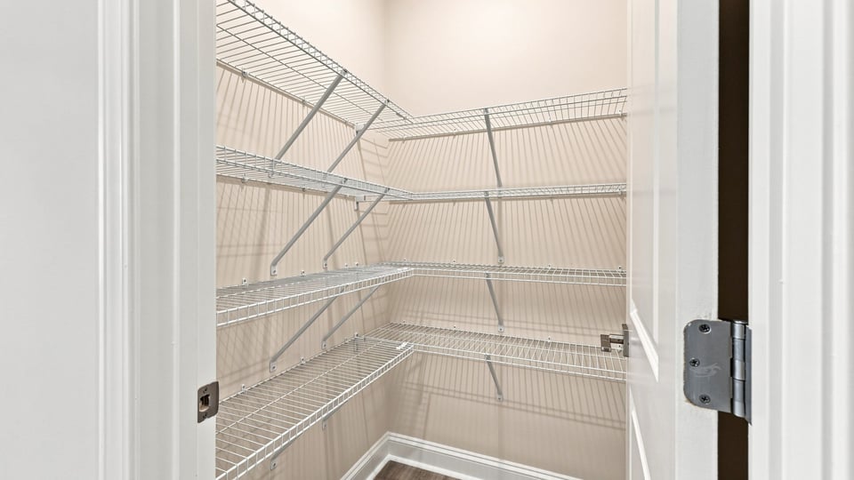Walk-in pantry.