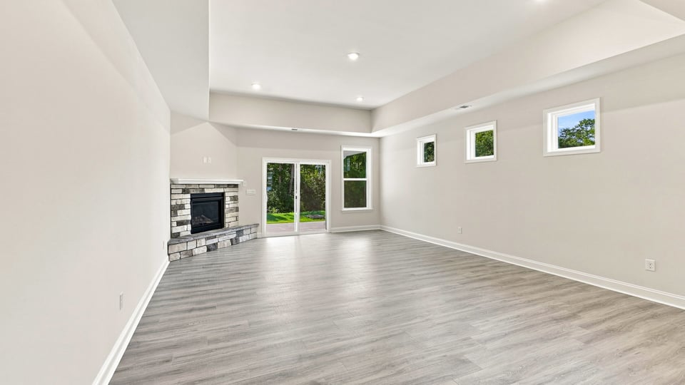 View of family room.