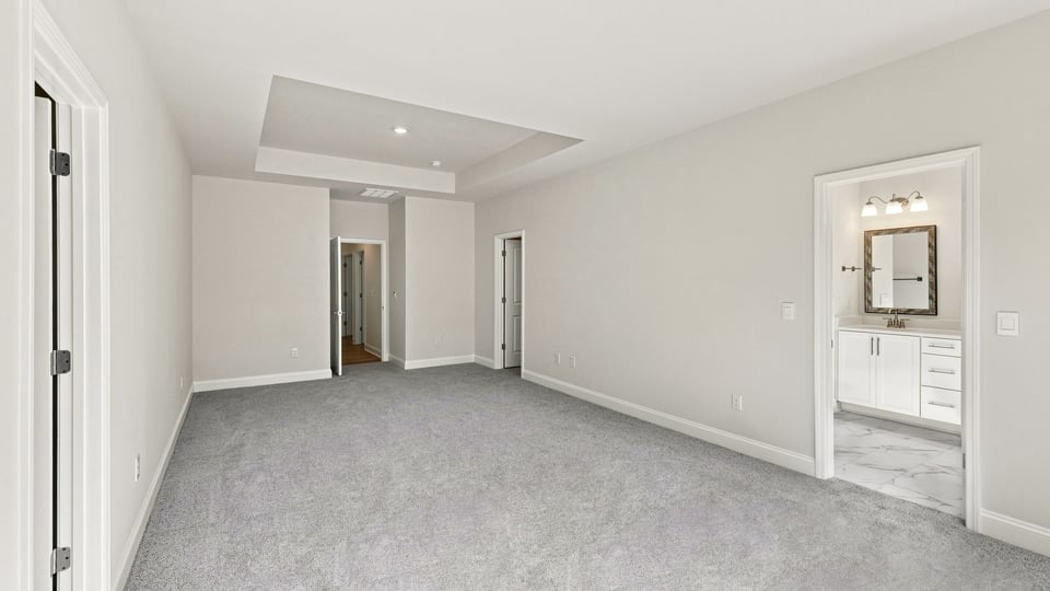 View of primary bedroom.