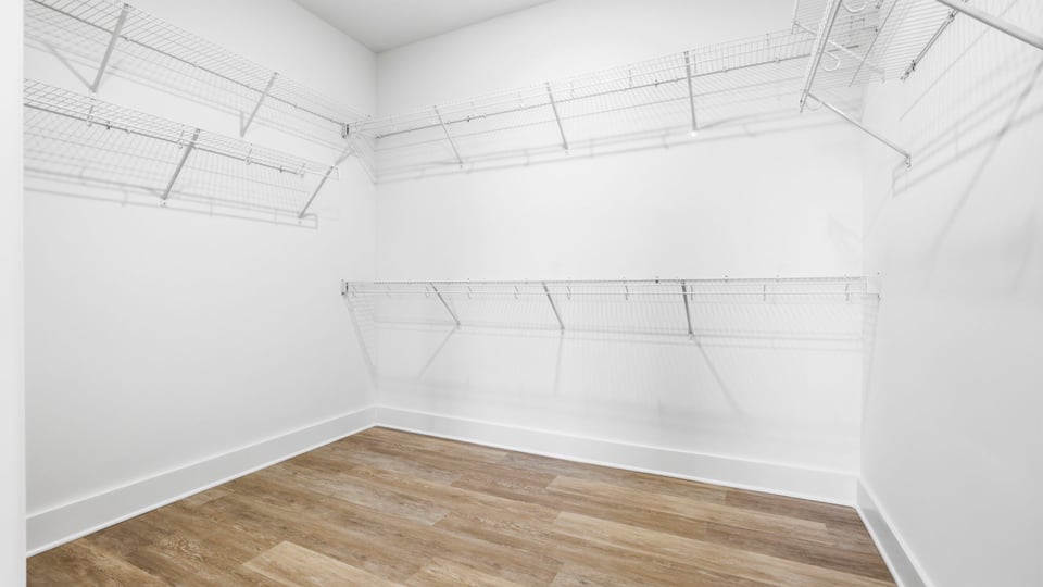 Walk in closet.