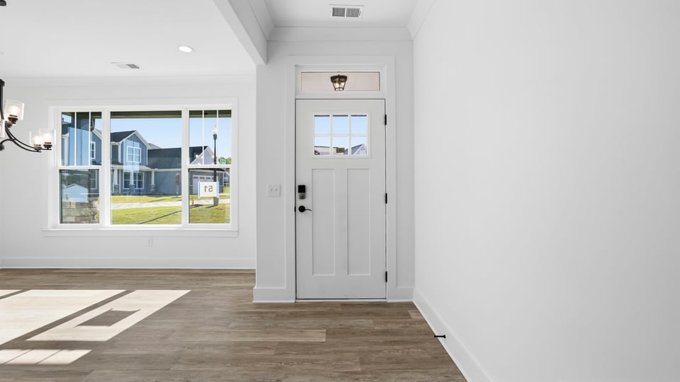 Front entrance of home.