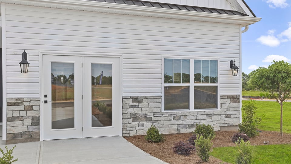 Front entrance of home.