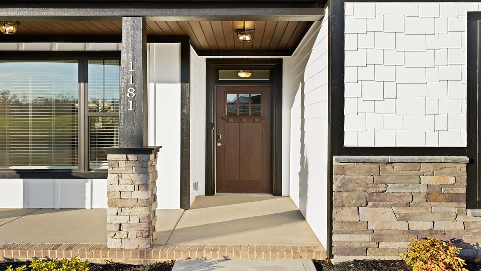 Front exterior of home.