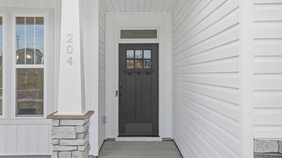 Front entrance of home.
