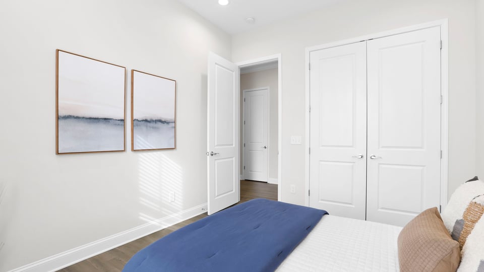 Bedroom with window.