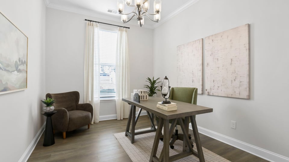 Bedroom with window.