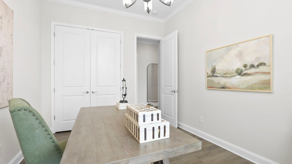 Bedroom with window.