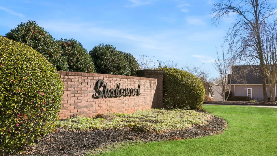 Monument sign to community.