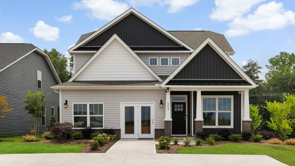 Front entrance of home.