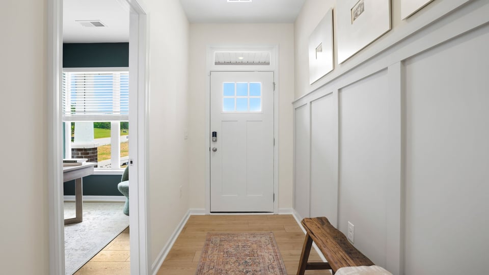 Front entrance of home.