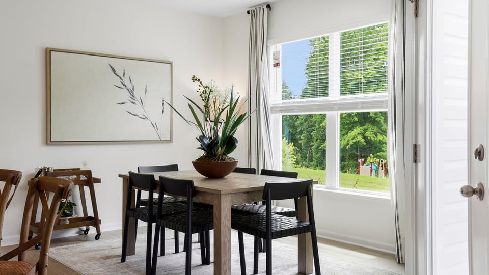 Livingroom with large windows.