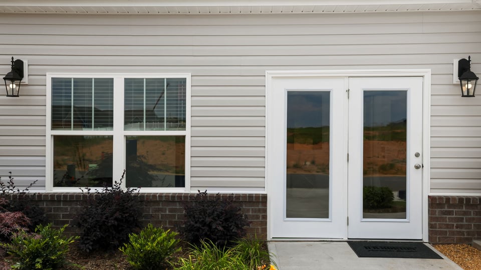 Front entrance of home.