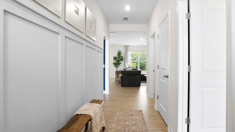 Foyer to kitchen.