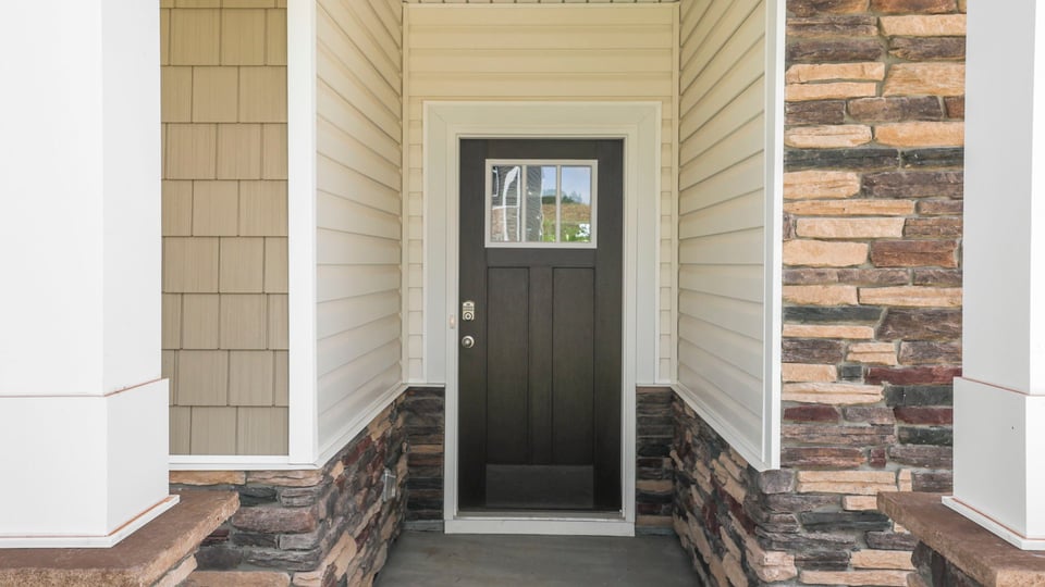 Front entrance of home.