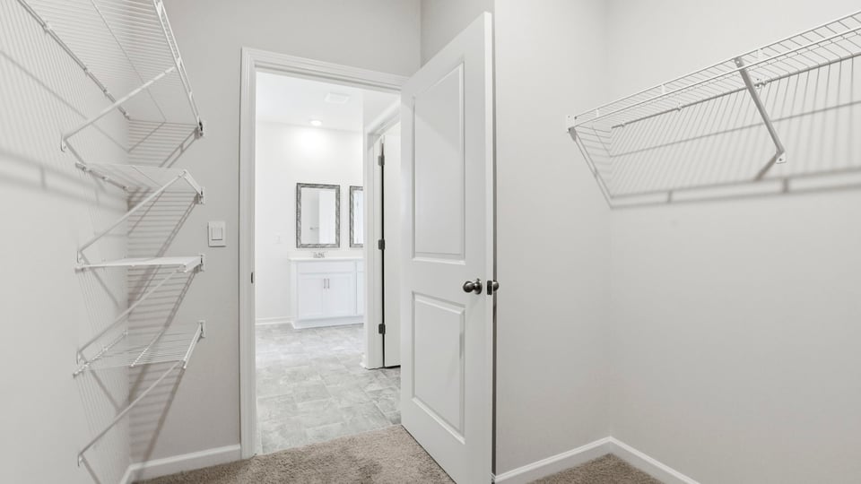 Primary bathroom closet