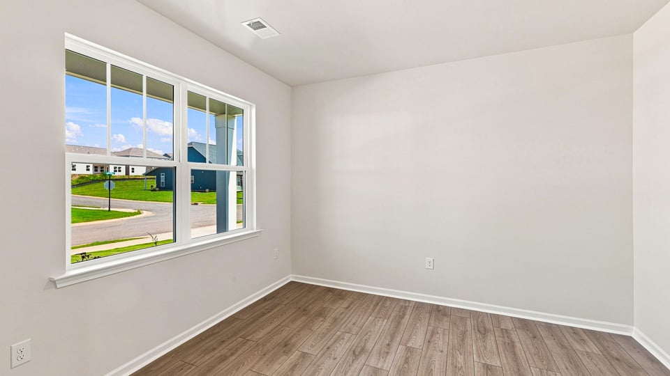 Flex space with window.