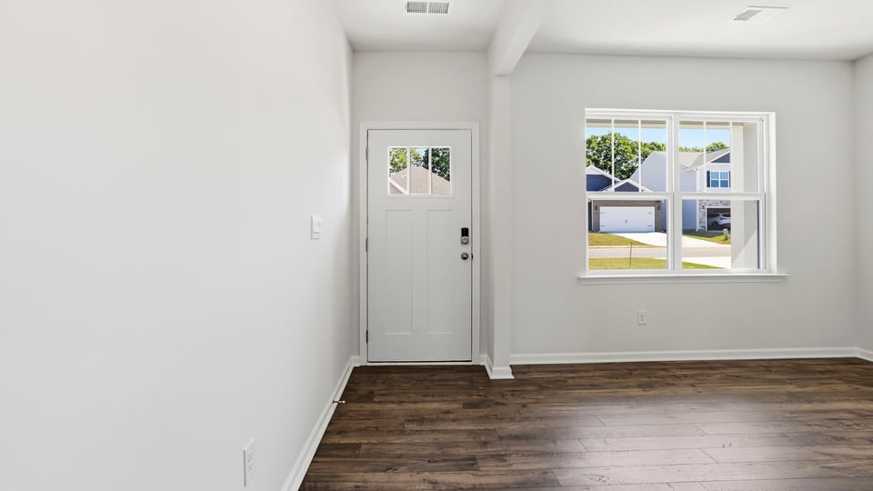 Front entrance of home.