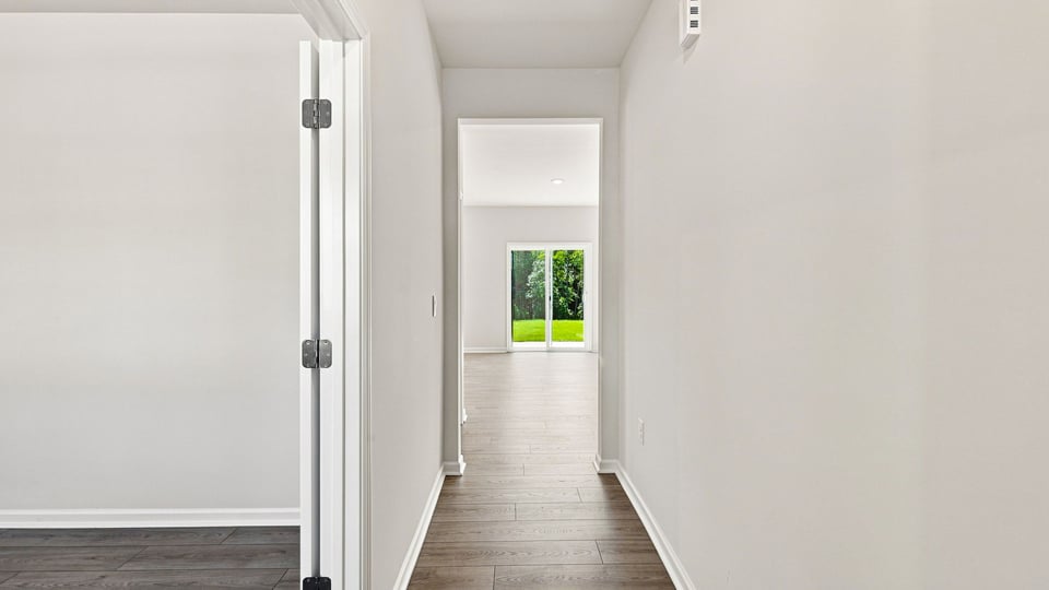Foyer to kitchen.