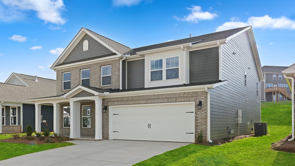 Exterior of Hampshire home.