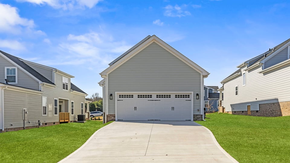 Exterior rear of home.