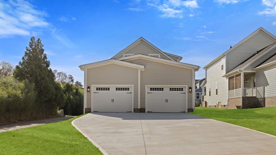 Exterior rear of home.