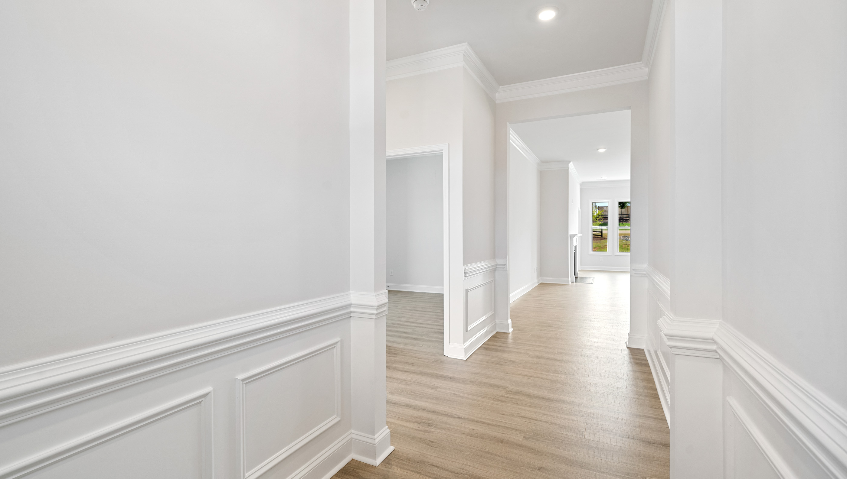 Entry way into the home.