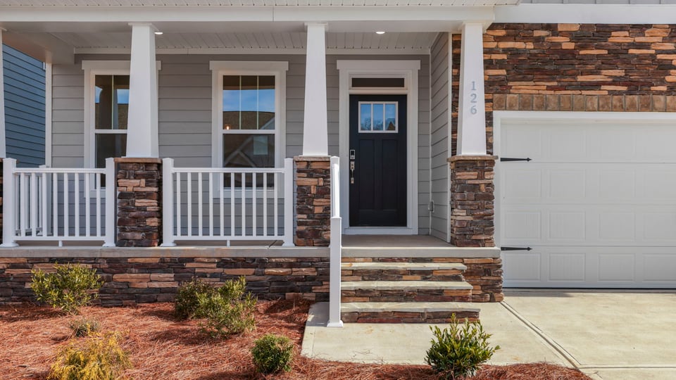 Front entrance of home.