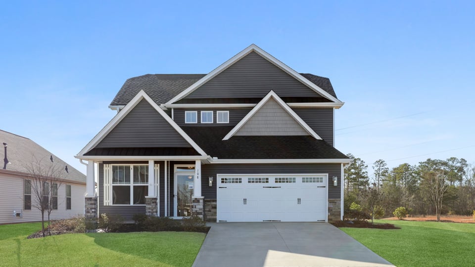 Front exterior of home.