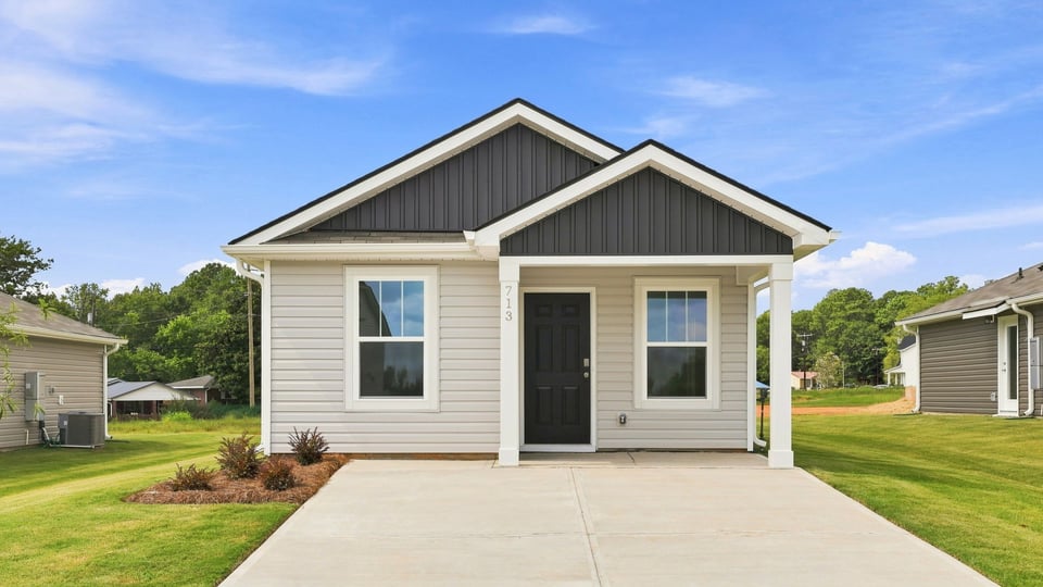 Front exterior of home.